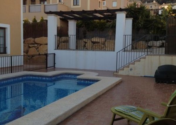 Detached Villa Long Term Rental  Located Within  Sierra Cortina In The Finestrat  Area Close To Benidorm