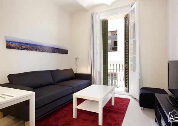 Modern two bedroom apartment near the beach in Poblenou