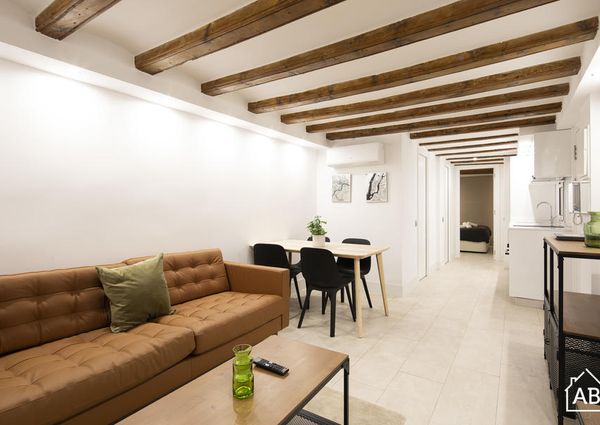 Bright Modern and Trendy Two Bedroom Apartment in the heart of Barcelona