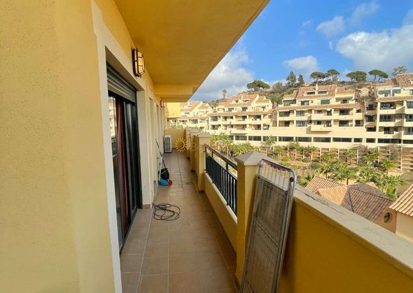 For rent from now until 30/6/2023 nice apartment with sea views in Benalmadena.