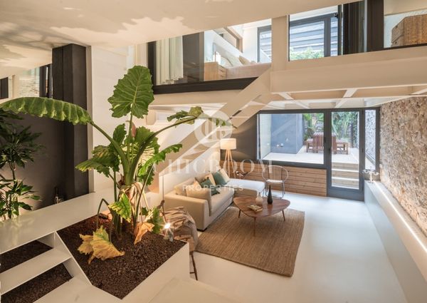 2-bedroom loft apartment for rent in El Raval Barcelona