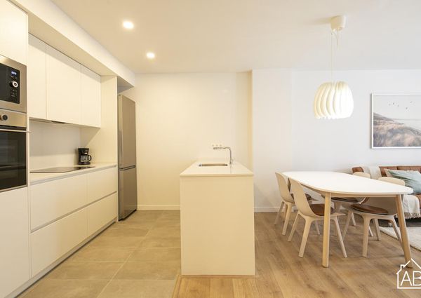 3 Bedroom Apartment with Communal Pool and Balcony overlooking the Sea in Badalona