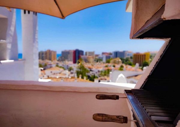for rent MID-SEASON 1/11/2023-30/04/2024 beautiful apartment with sea views in Benalmádena