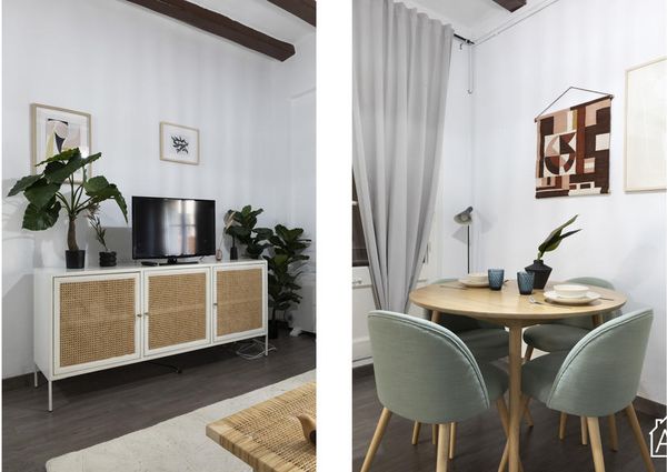 Bright and sunny apartment, only one street from the Barcelona port