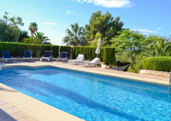 Villa for winter rental Javea Montgo
