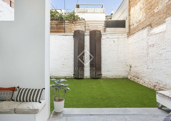 Excellent 2-bedroom apartment with 30 m² garden for rent in Poblenou