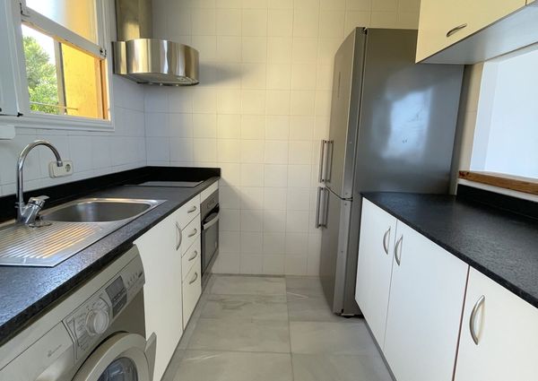 Penthouse with sea views in nova santa ponsa to rent