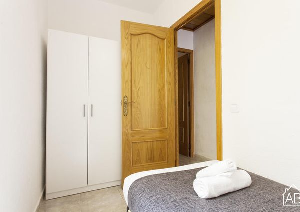Modern apartment in Sants for up to 3 guests