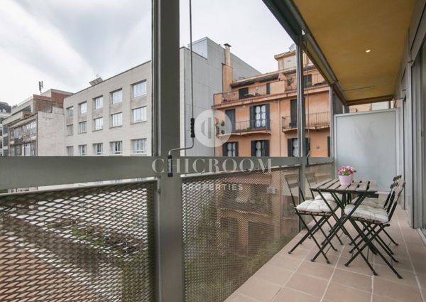 Furnished apartment for rent with pool in Barcelona Eixample