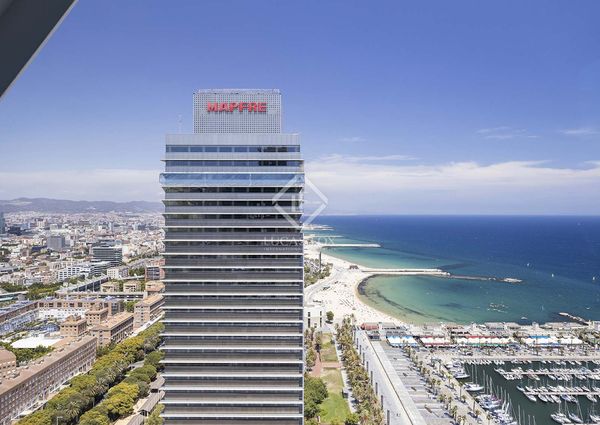 Modern duplex penthouse for rent in Vila Olímpica, Barcelona