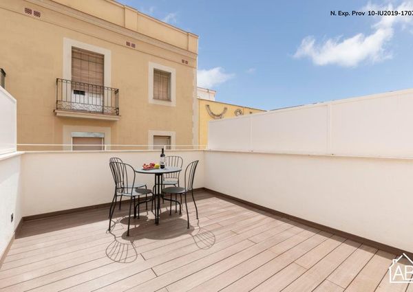 Modern and Stylish Two-Bedroom Apartment with Private Terrace in Poblenou Neighbourhood