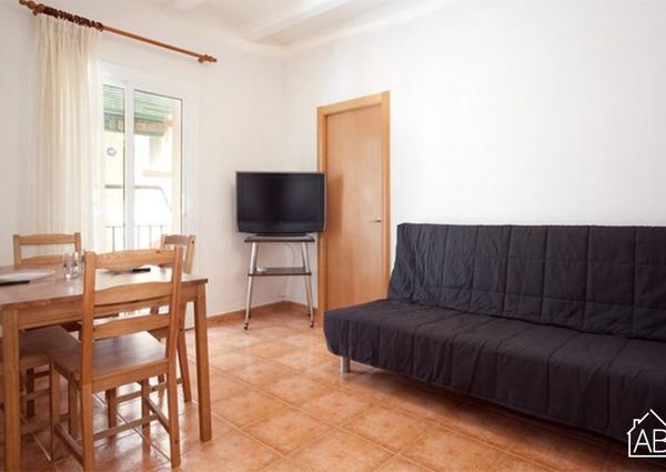 Lovely apartment with a balcony in La Barceloneta