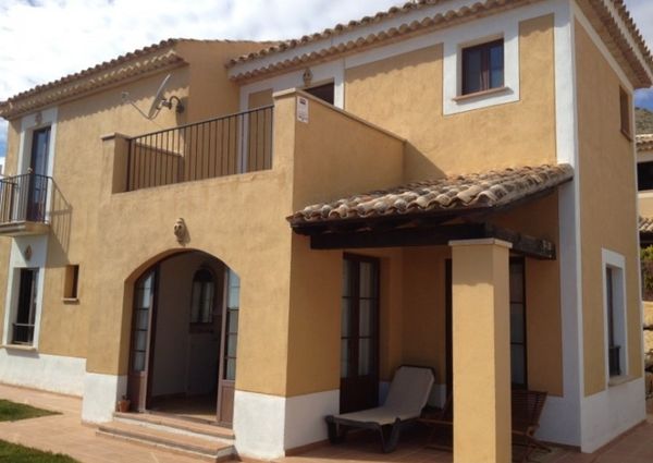 Detached Villa Long Term Rental  Located Within  Sierra Cortina In The Finestrat  Area Close To Benidorm