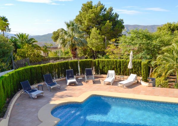 Villa for winter rental Javea Montgo