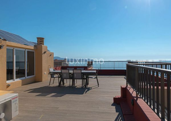 Penthouse for long term rental with open sea view in Calpe