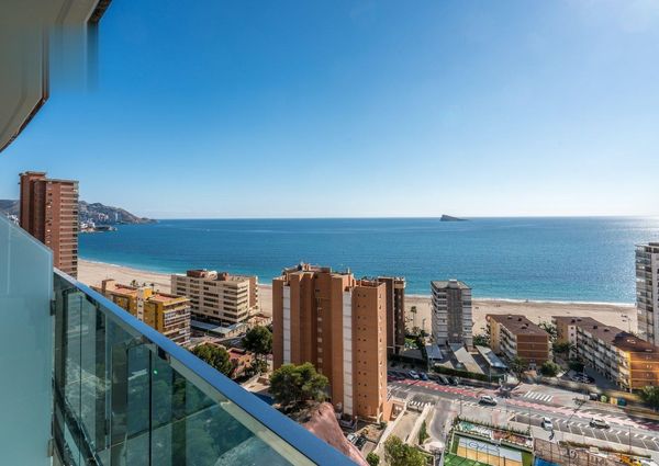 Luxury Apartment Ocean Views Poniente Beach Benidorm Long Term Rental
