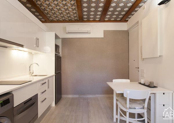 Fully renovated apartment just steps from the Barceloneta beach