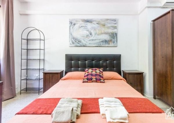 Spacious one bedroom apartment near the Sagrada Familia